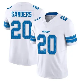 Detroit Lions Men's Barry Sanders Limited Vapor F.U.S.E. 2nd Jersey - White