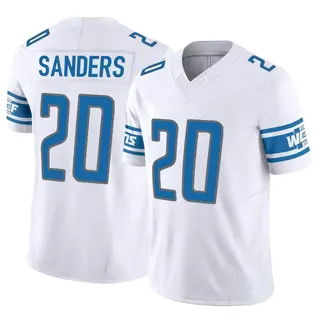 Detroit Lions Men's Barry Sanders Limited Vapor F.U.S.E. Jersey - White