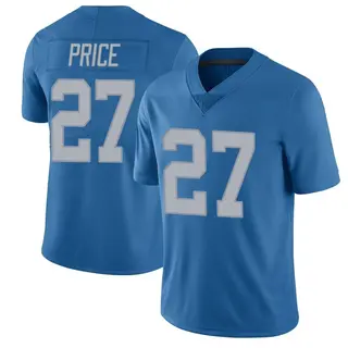 Detroit Lions Men's Bobby Price Limited Throwback Vapor Untouchable Jersey - Blue