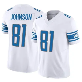 Detroit Lions Men's Calvin Johnson Limited Vapor F.U.S.E. Jersey - White