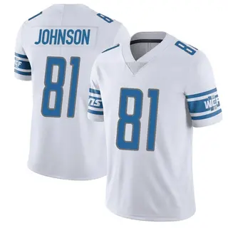 Detroit Lions Men's Calvin Johnson Limited Vapor Untouchable Jersey - White