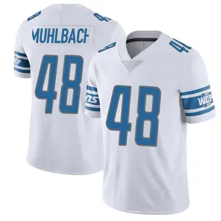Detroit Lions Men's Don Muhlbach Limited Vapor Untouchable Jersey - White