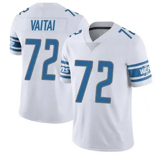Detroit Lions Men's Halapoulivaati Vaitai Limited Vapor Untouchable Jersey - White