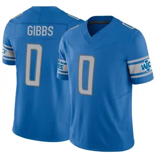 Detroit Lions Men's Jahmyr Gibbs Limited Vapor F.U.S.E. Jersey - Blue