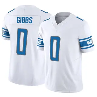 Detroit Lions Men's Jahmyr Gibbs Limited Vapor F.U.S.E. Jersey - White