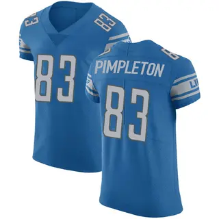 Detroit Lions Men's Kalil Pimpleton Elite Team Color Vapor Untouchable Jersey - Blue