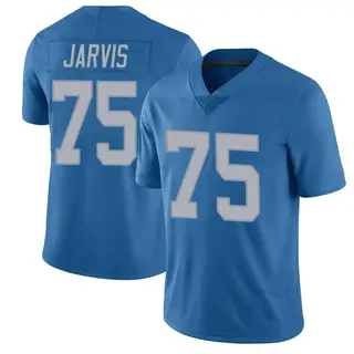 Detroit Lions Men's Kevin Jarvis Limited Throwback Vapor Untouchable Jersey - Blue