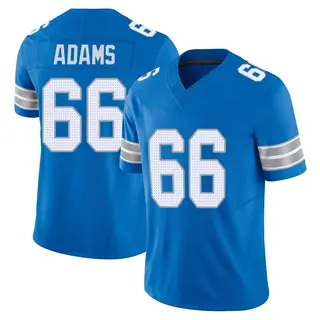 Detroit Lions Men's Myles Adams Limited Vapor F.U.S.E. 2nd Jersey - Blue