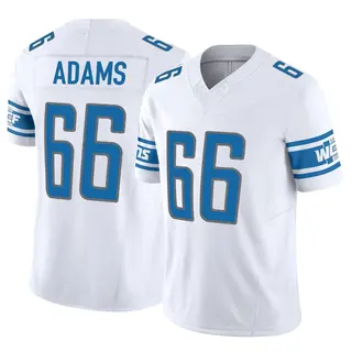Detroit Lions Men's Myles Adams Limited Vapor F.U.S.E. Jersey - White