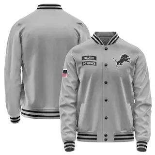 Detroit Lions Men's Salute to Service Performance Jacket - Gray