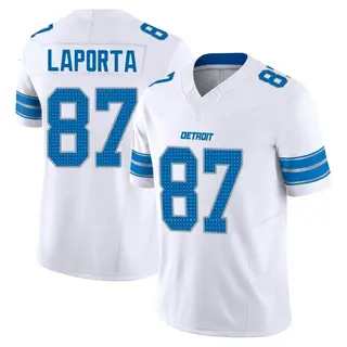 Detroit Lions Men's Sam LaPorta Limited Vapor F.U.S.E. 2nd Jersey - White