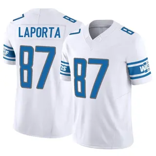 Detroit Lions Men's Sam LaPorta Limited Vapor F.U.S.E. Jersey - White