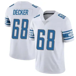Detroit Lions Men's Taylor Decker Limited Vapor Untouchable Jersey - White
