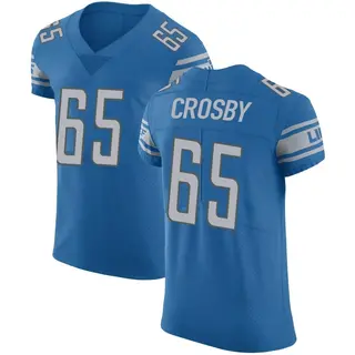 Detroit Lions Men's Tyrell Crosby Elite Team Color Vapor Untouchable Jersey - Blue