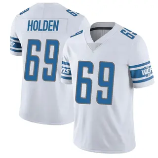 Detroit Lions Men's Will Holden Limited Vapor Untouchable Jersey - White