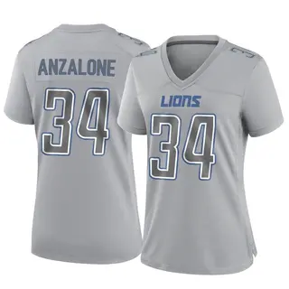 Detroit Lions Women's Alex Anzalone Game Atmosphere Fashion Jersey - Gray
