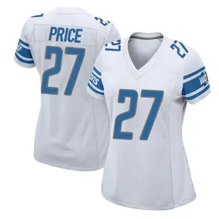 Detroit Lions Women's Bobby Price Game Jersey - White