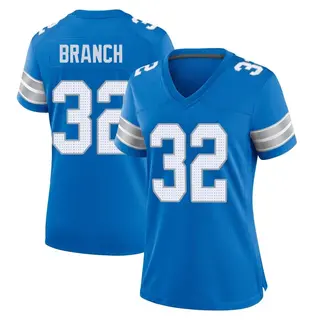 Detroit Lions Women's Brian Branch Game 2nd Jersey - Blue
