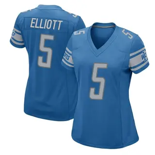 Detroit Lions Women's DeShon Elliott Game Team Color Jersey - Blue