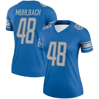 Detroit Lions Women's Don Muhlbach Legend Jersey - Blue