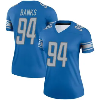 Detroit Lions Women's Eric Banks Legend Jersey - Blue