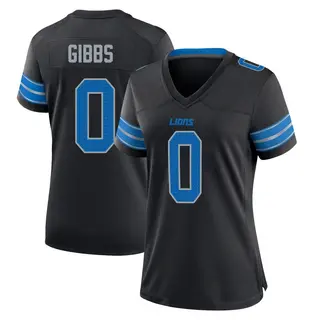 Detroit Lions Women's Jahmyr Gibbs Game Alternate 2nd Jersey - Black