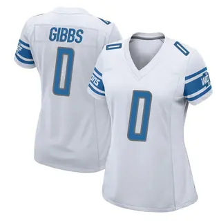 Detroit Lions Women's Jahmyr Gibbs Game Jersey - White