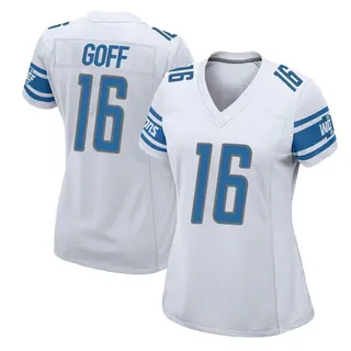 Detroit Lions Women's Jared Goff Game Jersey - White