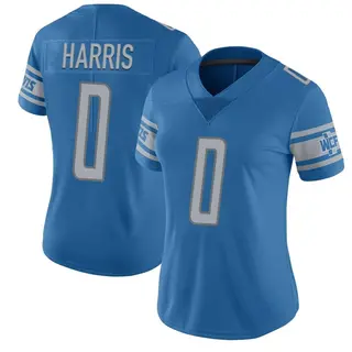 Detroit Lions Women's Logan Harris Limited Team Color Vapor Untouchable Jersey - Blue