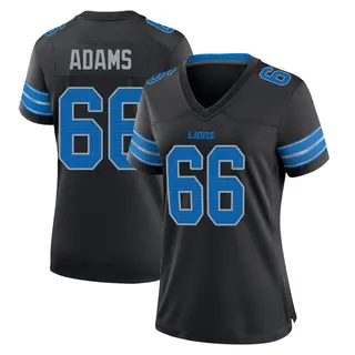 Detroit Lions Women's Myles Adams Game Alternate 2nd Jersey - Black