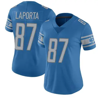 Detroit Lions Women's Sam LaPorta Limited Team Color Vapor Untouchable Jersey - Blue