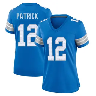 Detroit Lions Women's Tim Patrick Game 2nd Jersey - Blue