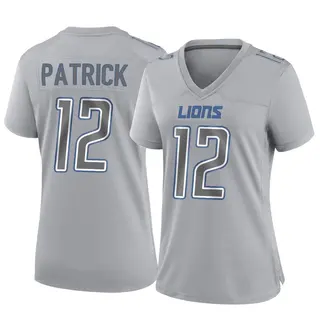Detroit Lions Women's Tim Patrick Game Atmosphere Fashion Jersey - Gray