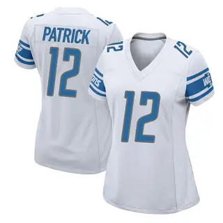 Detroit Lions Women's Tim Patrick Game Jersey - White