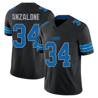 Detroit Lions Youth Alex Anzalone Limited Alternate Vapor F.U.S.E. 2nd Jersey - Black