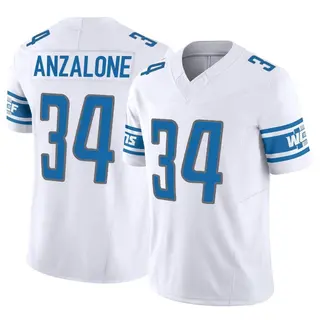 Detroit Lions Youth Alex Anzalone Limited Vapor F.U.S.E. Jersey - White