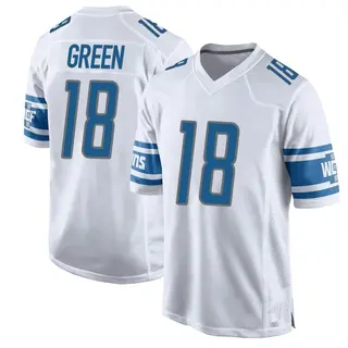 Detroit Lions Youth Antoine Green Game Jersey - White