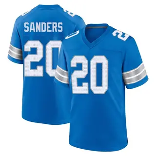 Detroit Lions Youth Barry Sanders Game 2nd Jersey - Blue
