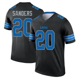Detroit Lions Youth Barry Sanders Legend Jersey - Black