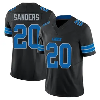 Detroit Lions Youth Barry Sanders Limited Alternate Vapor F.U.S.E. 2nd Jersey - Black