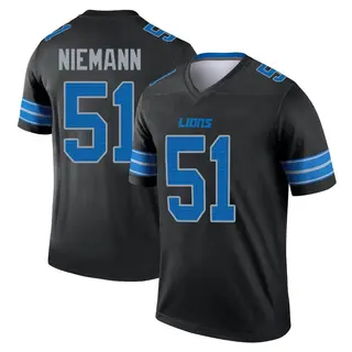 Detroit Lions Youth Ben Niemann Legend Jersey - Black