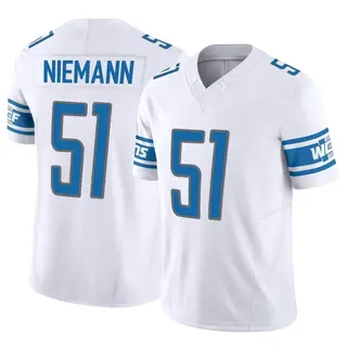 Detroit Lions Youth Ben Niemann Limited Vapor F.U.S.E. Jersey - White