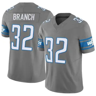 Detroit Lions Youth Brian Branch Limited Silver Vapor F.U.S.E. Jersey