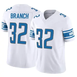 Detroit Lions Youth Brian Branch Limited Vapor F.U.S.E. Jersey - White