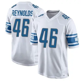Detroit Lions Youth Craig Reynolds Game Jersey - White