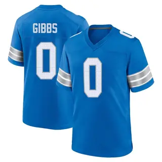 Detroit Lions Youth Jahmyr Gibbs Game 2nd Jersey - Blue