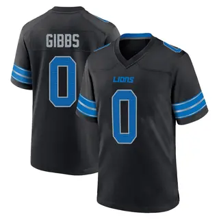 Detroit Lions Youth Jahmyr Gibbs Game Alternate 2nd Jersey - Black
