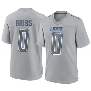 Detroit Lions Youth Jahmyr Gibbs Game Atmosphere Fashion Jersey - Gray