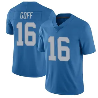 Detroit Lions Youth Jared Goff Limited Throwback Vapor Untouchable Jersey - Blue