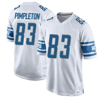Detroit Lions Youth Kalil Pimpleton Game Jersey - White